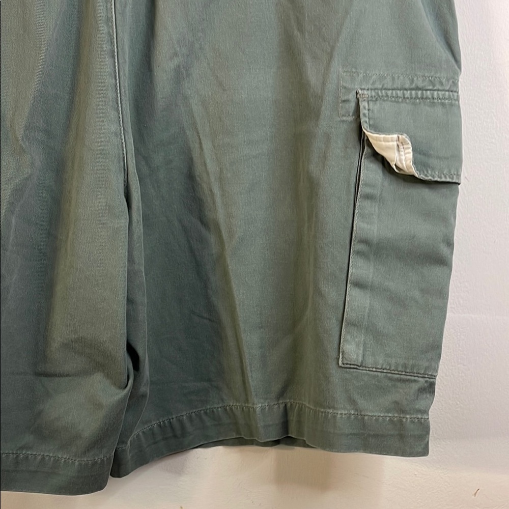 Nautica Men's Classic Green Cargo Shorts size 40 waist #103 - Picture 10 of 11